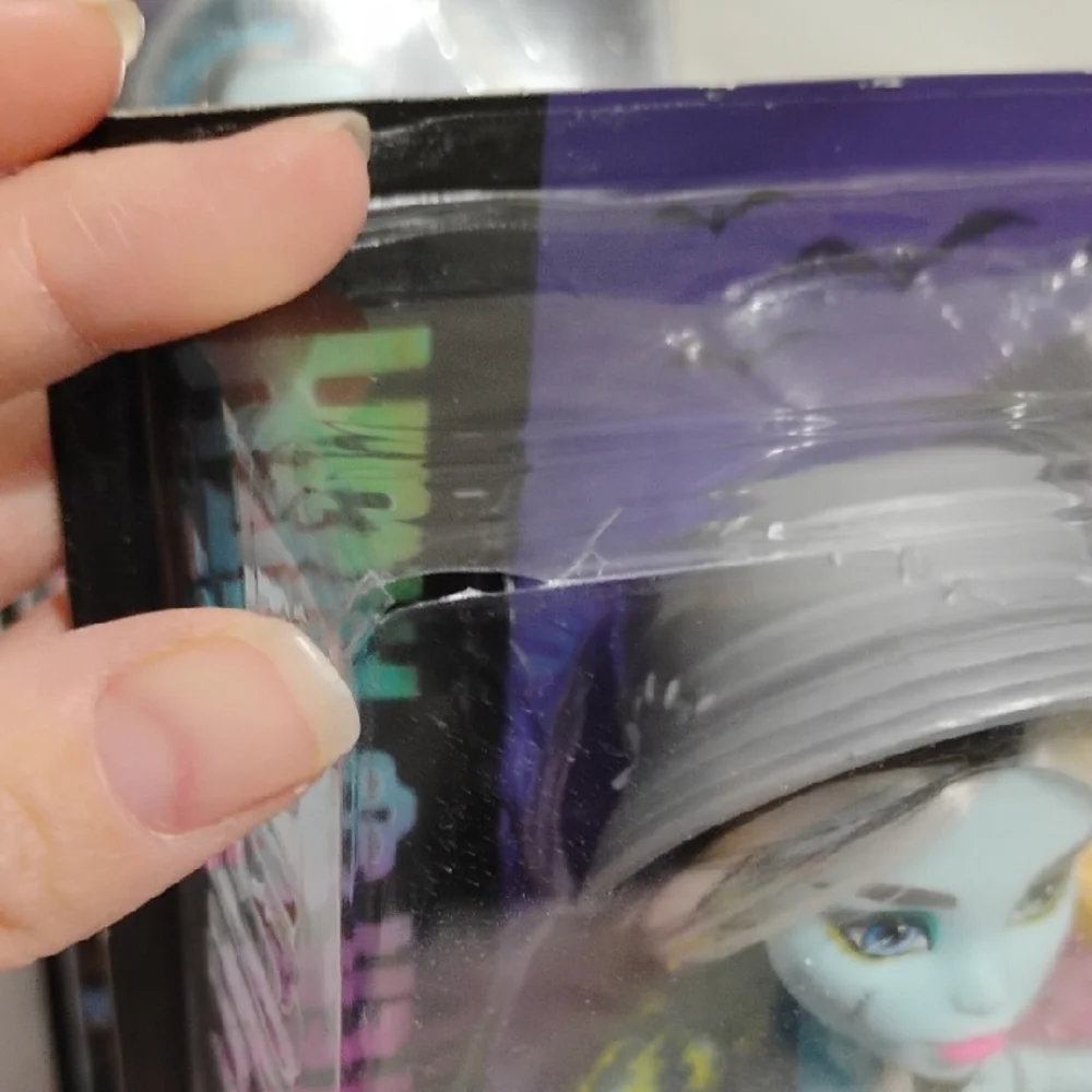 (#13) New Monster High Frankie Stein Doll Box Has Wear Never Removed